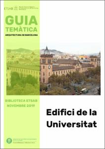 Guia temàtica Biblioteca ETSAB: Edifici de la Universitat