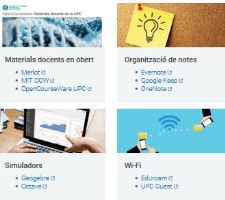 Calaix: eines i recursos per a la docència
