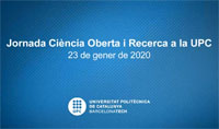 Jornada de Ciència oberta en projectes de recerca