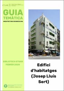 Guia de la Biblioteca de l'ETSAB: Edifici d'habitatges (Josep Lluís Sert)