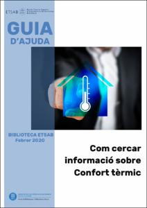 Guia de la Biblioteca de l'ETSAB: Com cercar informació sobre Confort tèrmic