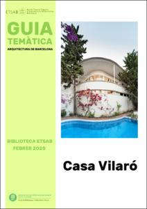 Guia de la Biblioteca de l'ETSAB: Casa Vilaró