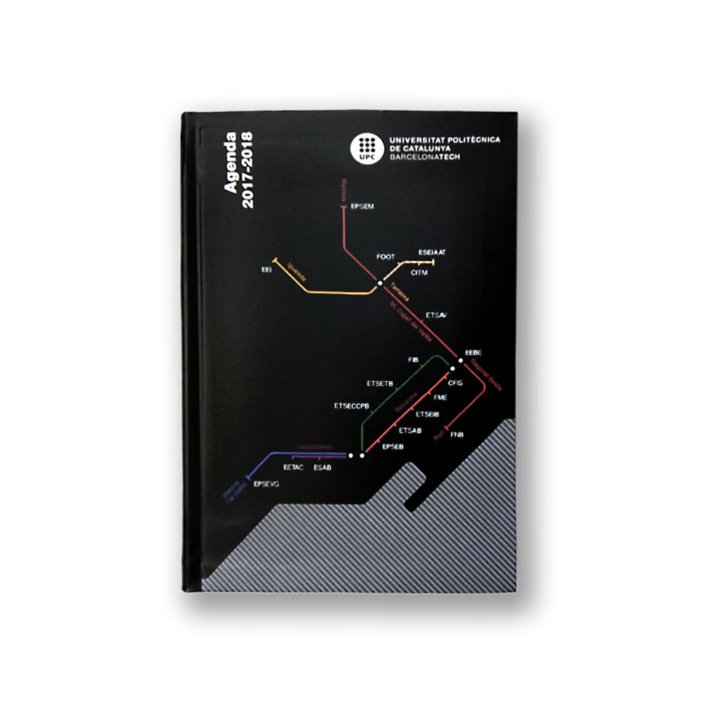 Agenda UPC curs 2017-18 disponible a les biblioteques