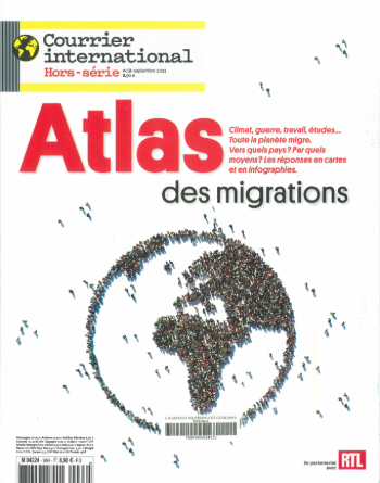 Courrier international HS n°96 : Atlas des migrations