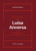 Luisa Anversa : autoritratto di una generazione (1920-1950) : professori di composizione della Facoltà di Architettura della Sapienza / Alessandra Capuano