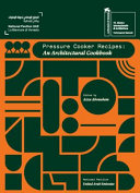 Pressure cooker recipes : an architectural cookbook / edited by Azza Aboualam