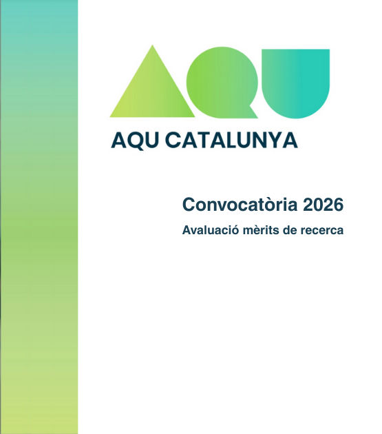 AQU Catalunya: avaluació mèrits de recerca