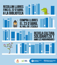 Campanya de recollida de llibres per Sant Jordi