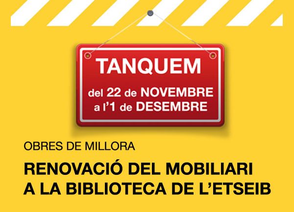 Tancament per obres de millora