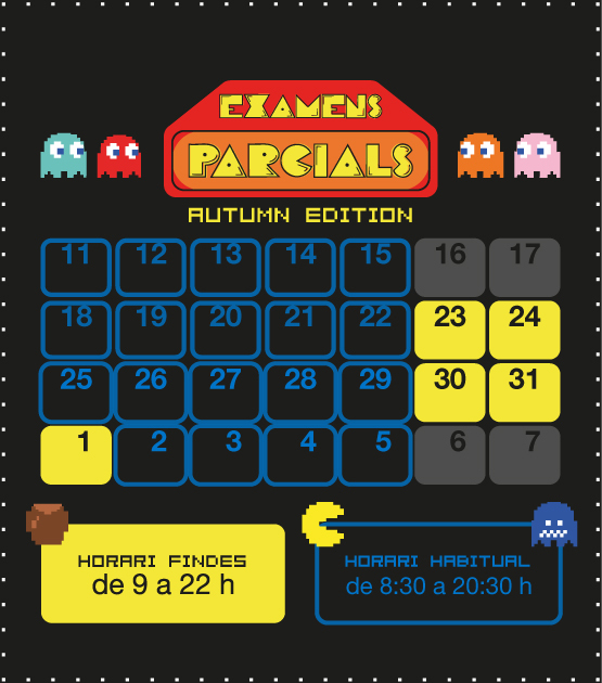 Obrim els propers caps de setmana