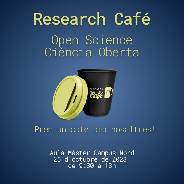 Research Café sobre 'Ciència oberta' organitzat per les biblioteques ETSAB i BRGF