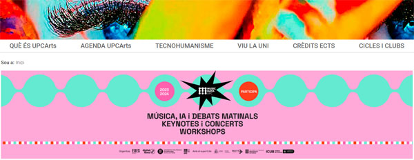 Agenda UPCArts