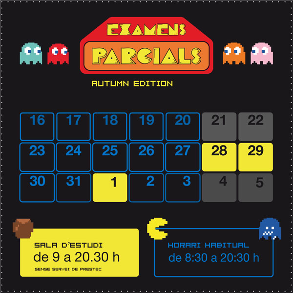 Obertura extraordinària per exàmens