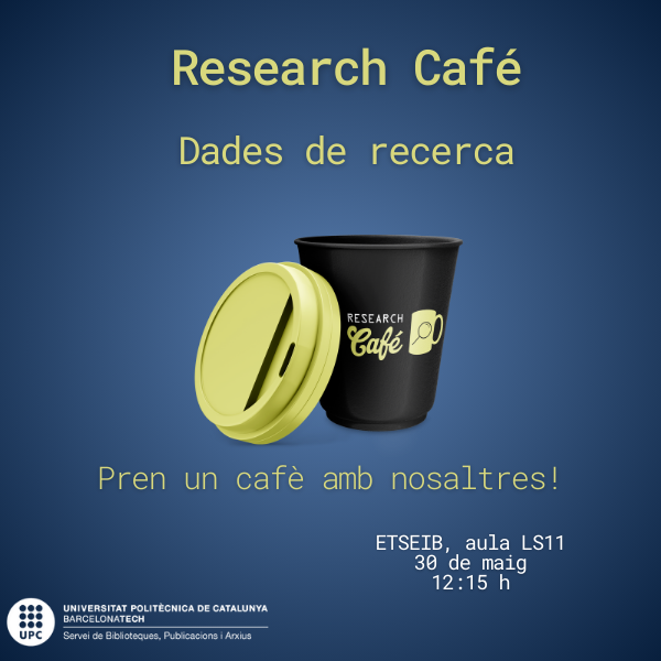 Research Café 13: Dades de recerca / Research data