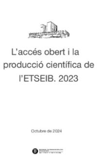 Estudi sobre la publicació científica a l’ETSEIB. Informe 2023