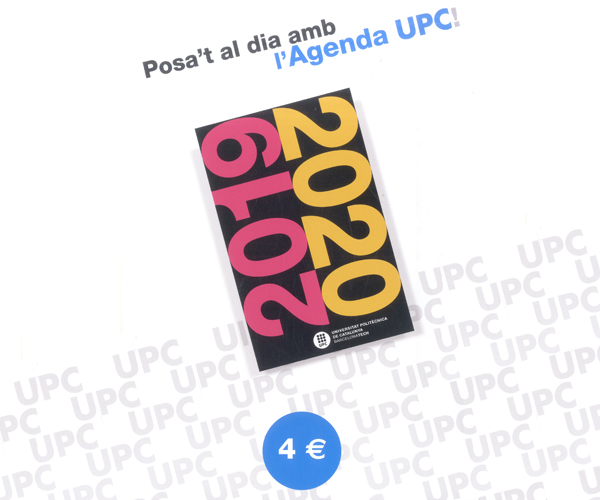 L'agenda UPC, pots comprar-la a la Biblioteca!