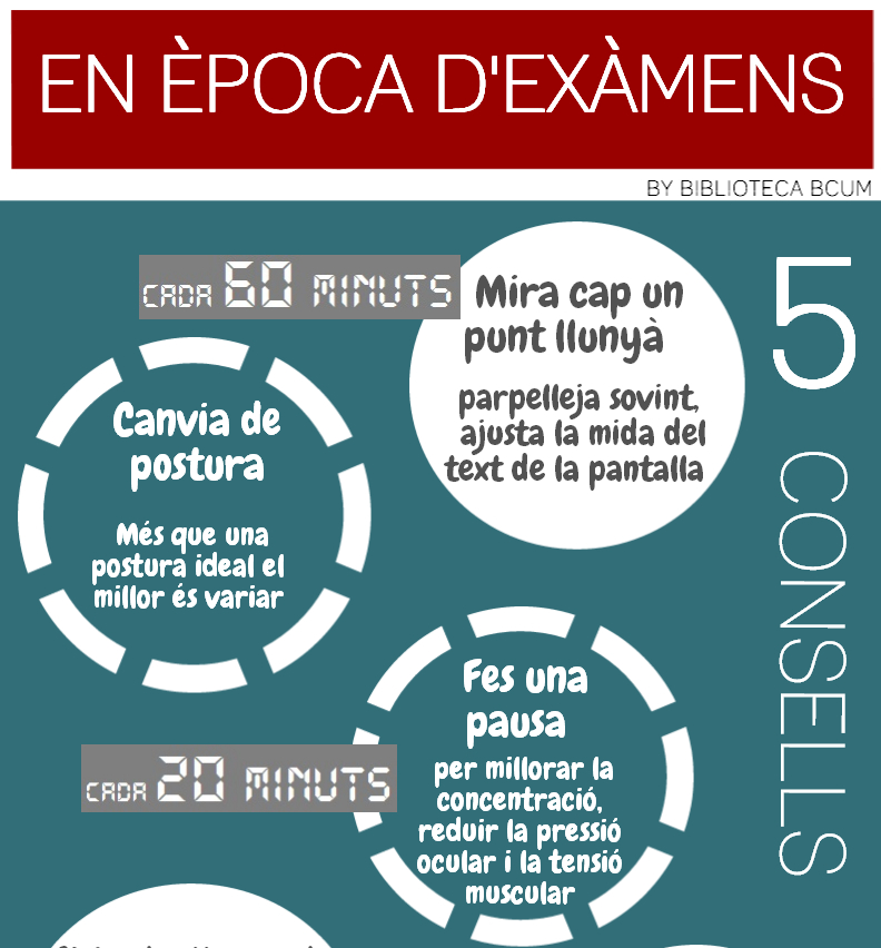 5 consells i 5 exercicis