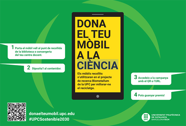 Campanya de reciclatge de mòbils