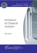 Invitation to classical analysis / Peter Duren