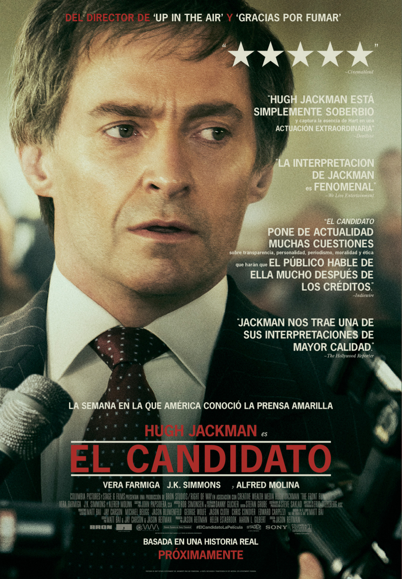 El Candidato = The front runner / Columbia Pictures and Stage 6 Films present a Bron Studios/Right of Way production in association with Creative Wealth Media