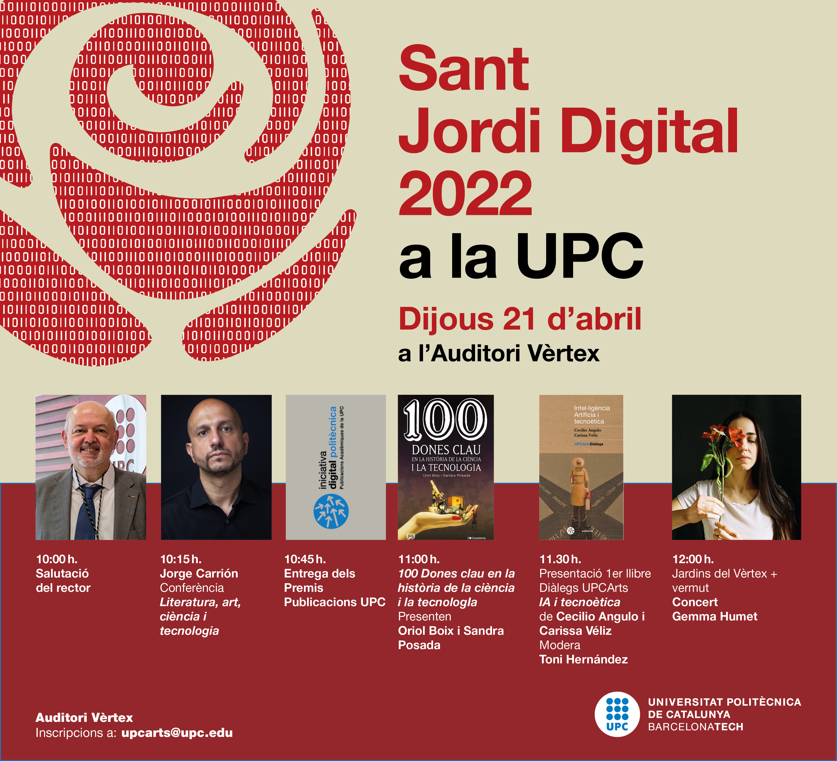 Sant Jordi 2022 a la UPC