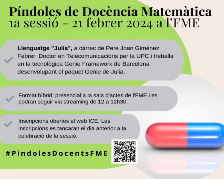 Píndoles de docència matemàtica