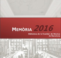 Memòria de la biblioteca any 2016