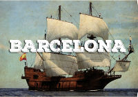 Atraca a Barcelona el galió