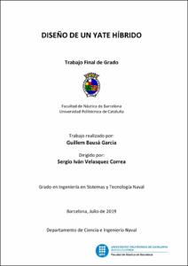 Diseño de un yate híbrido