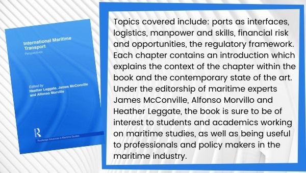 Nou llibre electrònic: International maritime transport perspectives