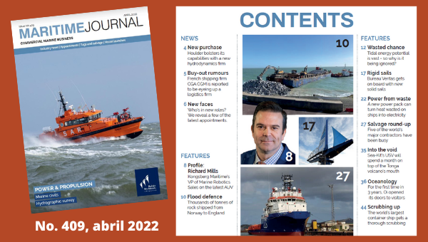Últim número de la revista Maritime Journal