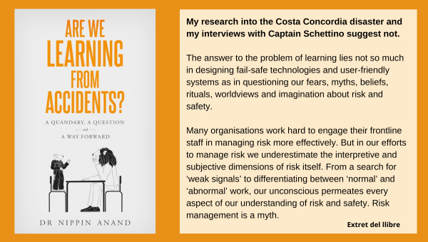 Nou llibre per reflexionar sobre els accidents