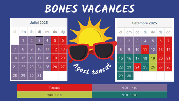 Horari d'estiu de la Biblioteca Fernando Arranz de l'FNB