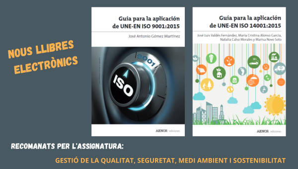 Noves guies UNE-EN ISO adquirides en format electrònic