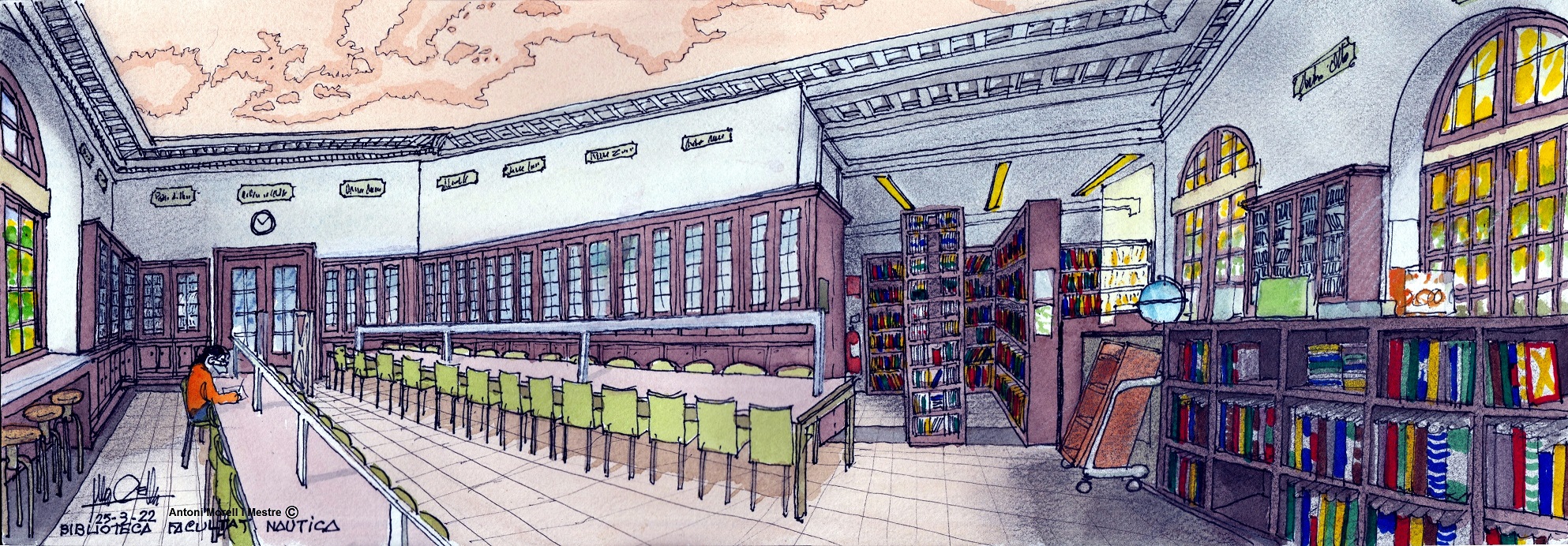 La biblioteca FNB et dona la benvinguda