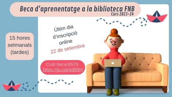 Beca biblioteca curs 2023-2024