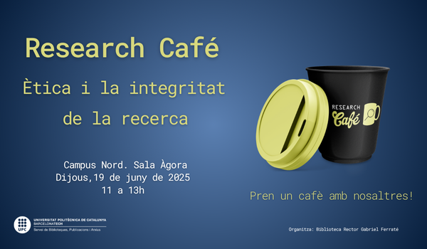 Research Café 17: Ètica i integritat de la recerca