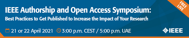 IEEE Authorship and Open Access Symposium (21-22.04.21)
