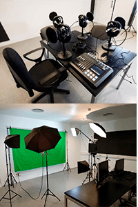 Serveis de suport a la creació de material audiovisual per a la docència