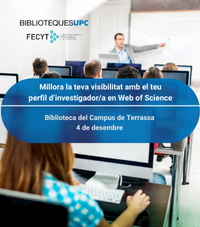 Face-to-face training: Improve your visibility on Web of Science