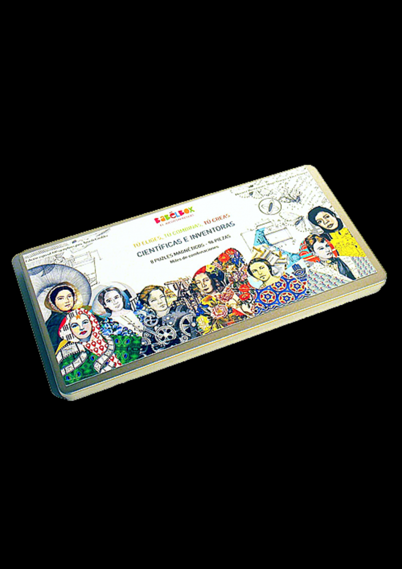 Científicas e inventoras : tú eliges, tú combinas, tú creas / autor: Águeda Giráldez