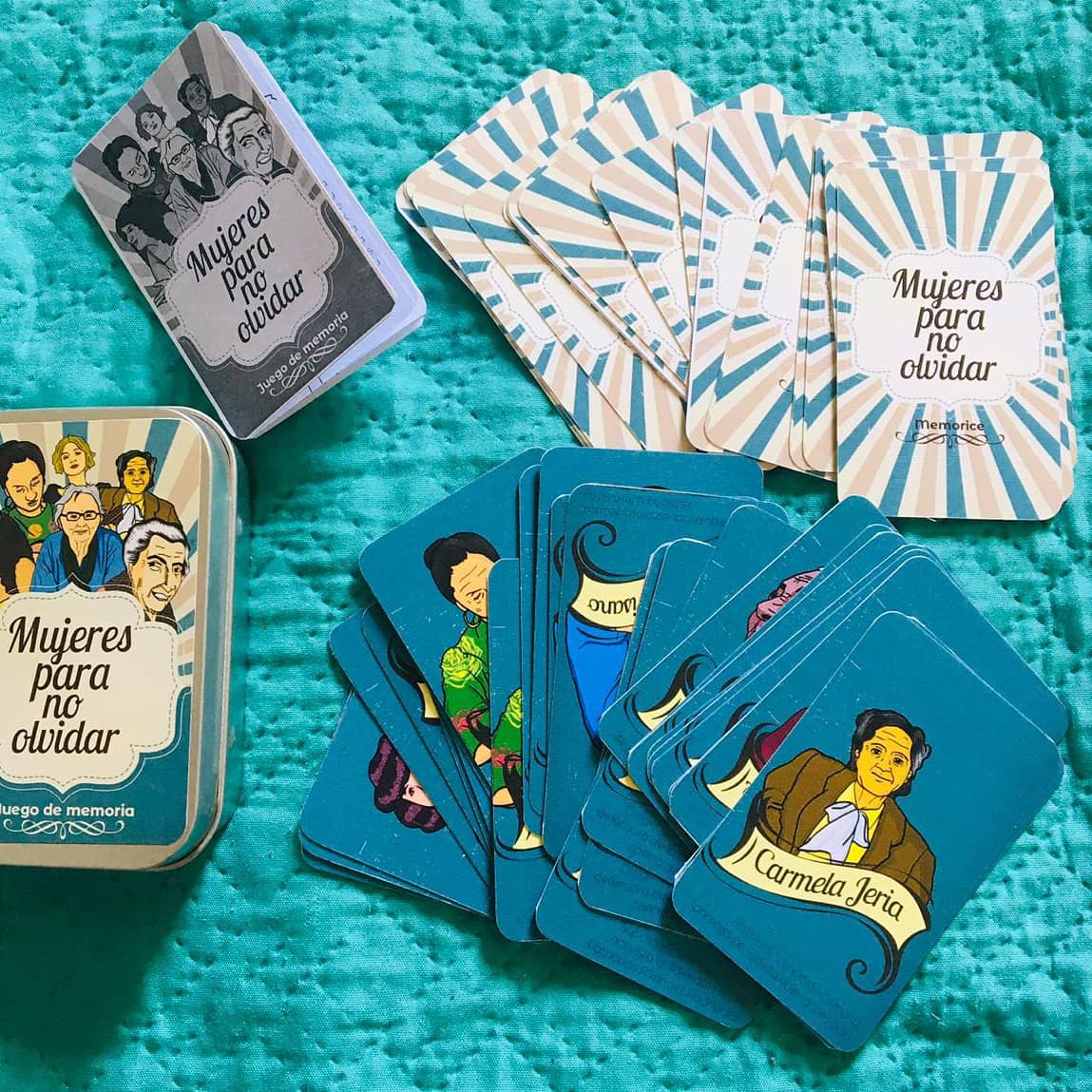 Científicas para no olvidar ; juego de memoria