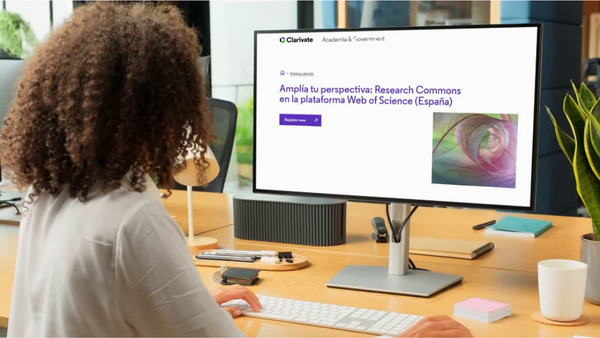 Webinar gratuito: nuevo Research Commons en la plataforma Web of Science