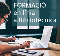 Formació en línia a Bibliotècnica