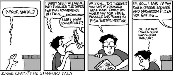 Jorge Cham: congreso en Pisa